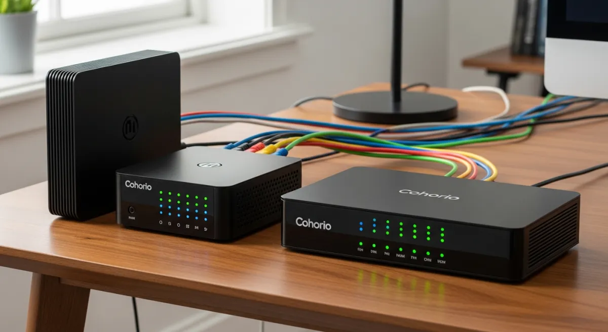 High-speed fiber internet modem and router for 4K streaming in Ontario